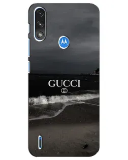 Чохол для Motorola E7 Power з картинкою «Gucci — морський прибій» Чохол для Motorola E7 Power з картинкою «Gucci — морський прибій»
