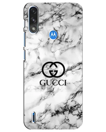 Чехол для Motorola E7 Power с картинкой «Gucci — мраморный шик» Чехол для Motorola E7 Power с картинкой «Gucci — мраморный шик»