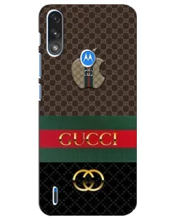Чохол для Motorola E7 Power з картинкою «Gucci — брендований десерт» Чохол для Motorola E7 Power з картинкою «Gucci — брендований десерт»
