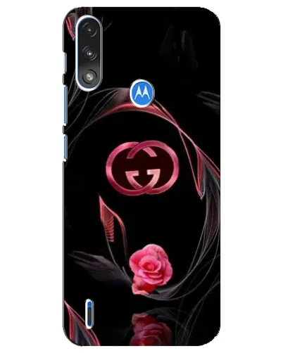 Чехол для Motorola E7 Power с картинкой «Gucci — неоновая роза» Чехол для Motorola E7 Power с картинкой «Gucci — неоновая роза»