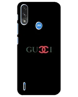 Чохол для Motorola E7 Power з картинкою «Gucci — червоний градієнт» Чохол для Motorola E7 Power з картинкою «Gucci — червоний градієнт»