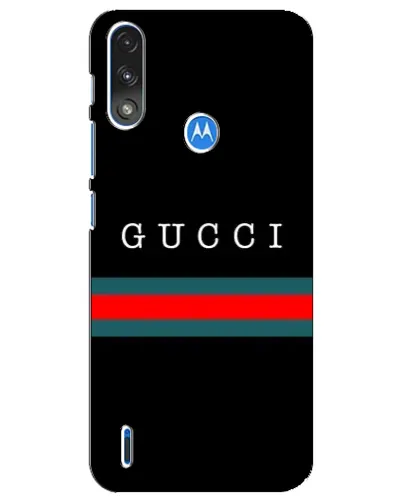 Чехол для Motorola E7 Power с картинкой «Gucci — красный пояс» Чехол для Motorola E7 Power с картинкой «Gucci — красный пояс»