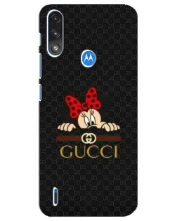 Чохол для Motorola E7 Power з картинкою «Мінні Маус Gucci — чорний» Чохол для Motorola E7 Power з картинкою «Мінні Маус Gucci — чорний»