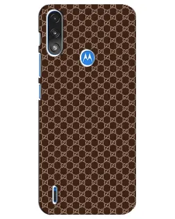 Чохол для Motorola E7 Power з картинкою «Gucci — шоколадна сітка» Чохол для Motorola E7 Power з картинкою «Gucci — шоколадна сітка»