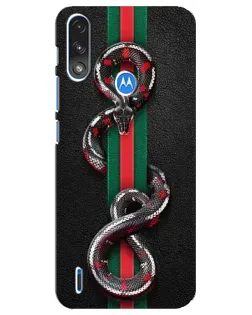 Чохол для Motorola E7 Power з картинкою «Gucci — змія на смузі» Чохол для Motorola E7 Power з картинкою «Gucci — змія на смузі»