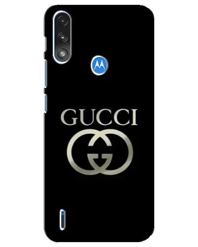 Чехол для Motorola E7 Power с картинкой «Gucci — золото на черном» Чехол для Motorola E7 Power с картинкой «Gucci — золото на черном»