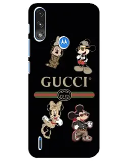 Чохол для Motorola E7 Power з картинкою «Gucci — герої Disney та монограма» Чохол для Motorola E7 Power з картинкою «Gucci — герої Disney та монограма»