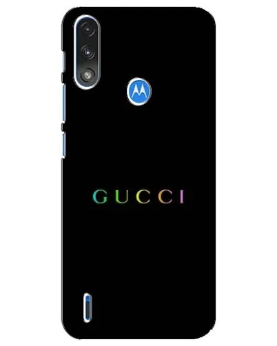 Чехол для Motorola E7 Power с картинкой «Gucci — неоновый минимализм» Чехол для Motorola E7 Power с картинкой «Gucci — неоновый минимализм»