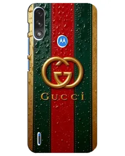 Чохол для Motorola E7 Power з картинкою «Gucci — фірмова смуга та золото» Чохол для Motorola E7 Power з картинкою «Gucci — фірмова смуга та золото»