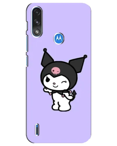 Чехол для Motorola E7 Power с картинкой «Классическая Kuromi» Чехол для Motorola E7 Power с картинкой «Классическая Kuromi»
