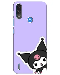Чехол для Motorola E7 Power с картинкой «Забавная Kuromi» Чехол для Motorola E7 Power с картинкой «Забавная Kuromi»