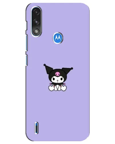 Чехол для Motorola E7 Power с картинкой «Kuromi — фиолетовый минимализм» Чехол для Motorola E7 Power с картинкой «Kuromi — фиолетовый минимализм»