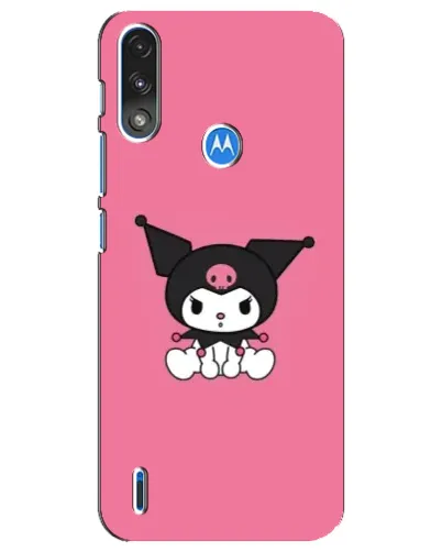 Чехол для Motorola E7 Power с картинкой «Хмурая Kuromi» Чехол для Motorola E7 Power с картинкой «Хмурая Kuromi»