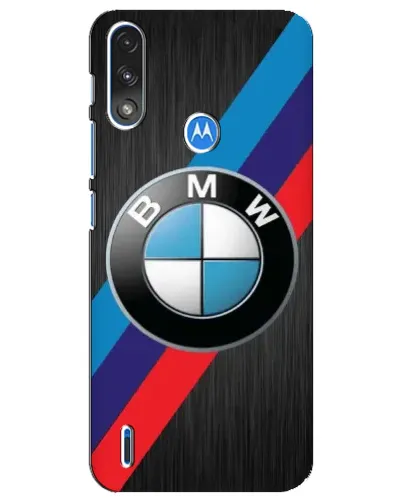 Чехол для Motorola E7 Power с картинкой «BMW M-stripes стиль»