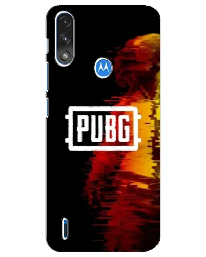 Чехол для Motorola E7 Power с картинкой «Яркий логотип PUBG» Чехол для Motorola E7 Power с картинкой «Яркий логотип PUBG»