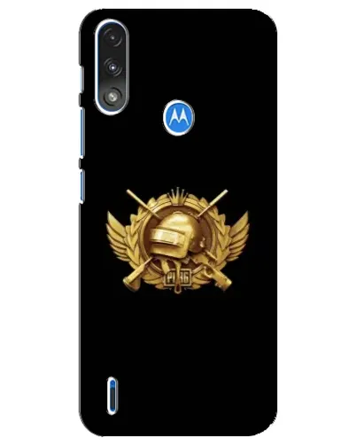 Чехол для Motorola E7 Power с картинкой «PUBG — оранжевый градиент» Чехол для Motorola E7 Power с картинкой «PUBG — оранжевый градиент»