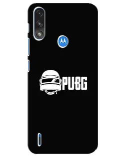 Чохол для Motorola E7 Power з картинкою «PUBG — класичний лого» Чохол для Motorola E7 Power з картинкою «PUBG — класичний лого»