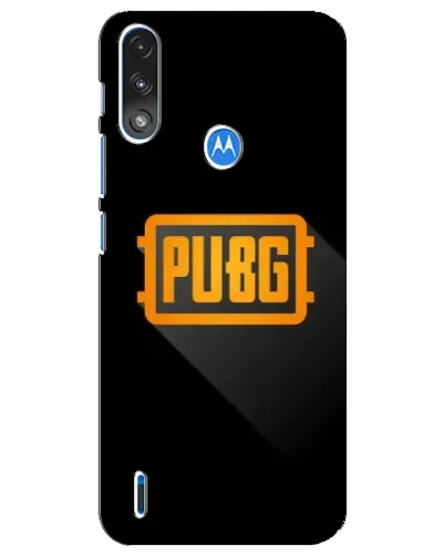 Чехол для Motorola E7 Power с картинкой «PUBG — рамка лого» Чехол для Motorola E7 Power с картинкой «PUBG — рамка лого»