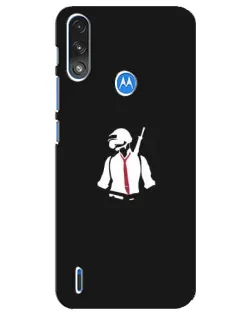 Чохол для Motorola E7 Power з картинкою «PUBG — силует воїна» Чохол для Motorola E7 Power з картинкою «PUBG — силует воїна»