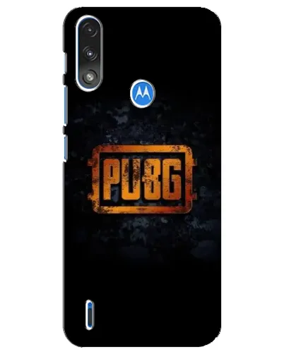 Чехол для Motorola E7 Power с картинкой «PUBG — золотой логотип» Чехол для Motorola E7 Power с картинкой «PUBG — золотой логотип»