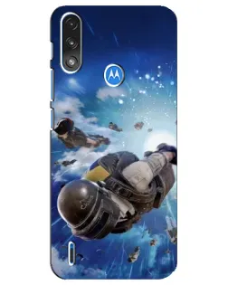 Чохол для Motorola E7 Power з картинкою «Десант PUBG — стрибок» Чохол для Motorola E7 Power з картинкою «Десант PUBG — стрибок»