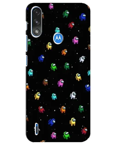 Чехол для Motorola E7 Power с картинкой «Экипаж Among Us» Чехол для Motorola E7 Power с картинкой «Экипаж Among Us»