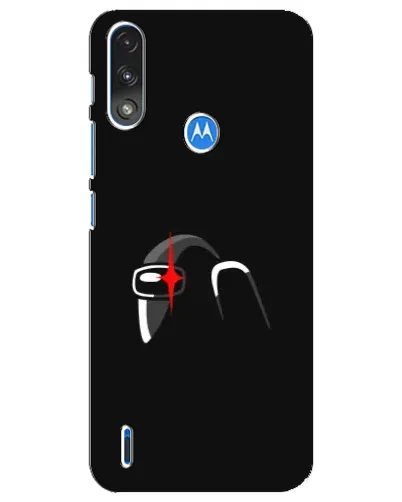Чехол для Motorola E7 Power с картинкой «Among Us шлем» Чехол для Motorola E7 Power с картинкой «Among Us шлем»