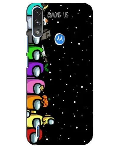 Чехол для Motorola E7 Power с картинкой «Команда Among Us» Чехол для Motorola E7 Power с картинкой «Команда Among Us»