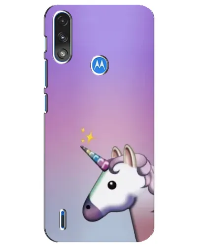 Чехол для Motorola E7 Power с картинкой «Единорог градиент» Чехол для Motorola E7 Power с картинкой «Единорог градиент»