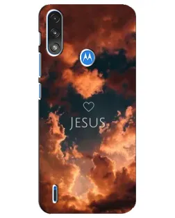 Чехол для Motorola E7 Power с картинкой «Сияние Имени Jesus» Чехол для Motorola E7 Power с картинкой «Сияние Имени Jesus»