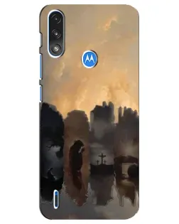 Чехол для Motorola E7 Power с картинкой «Дорога к вере»