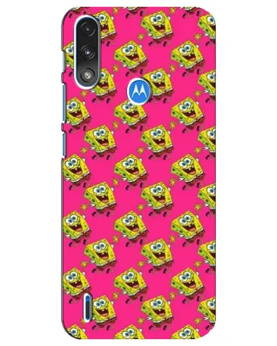 Чехол для Motorola E7 Power с картинкой «Розовый паттерн» Чехол для Motorola E7 Power с картинкой «Розовый паттерн»