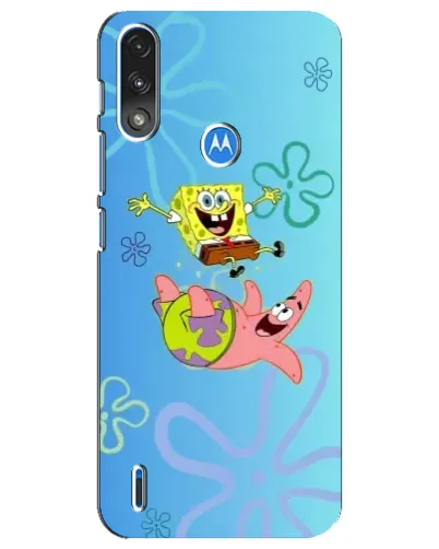 Чехол для Motorola E7 Power с картинкой «Спанч Боб и Патрик» Чехол для Motorola E7 Power с картинкой «Спанч Боб и Патрик»