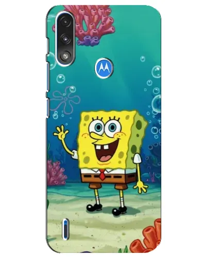 Чехол для Motorola E7 Power с картинкой «Подводный привет» Чехол для Motorola E7 Power с картинкой «Подводный привет»