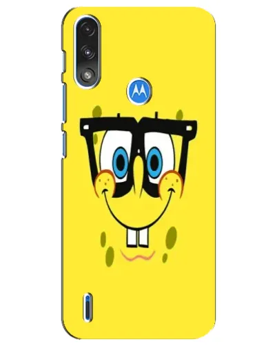 Чехол для Motorola E7 Power с картинкой «Минималистичный Спанч Боб» Чехол для Motorola E7 Power с картинкой «Минималистичный Спанч Боб»
