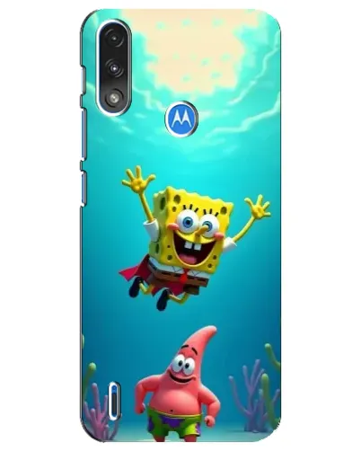 Чехол для Motorola E7 Power с картинкой «Спанч Боб под водой» Чехол для Motorola E7 Power с картинкой «Спанч Боб под водой»