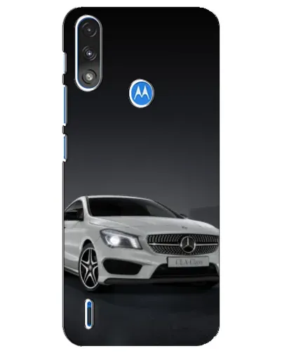 Чехол для Motorola E7 Power с картинкой «Mercedes AMG GT Silver»