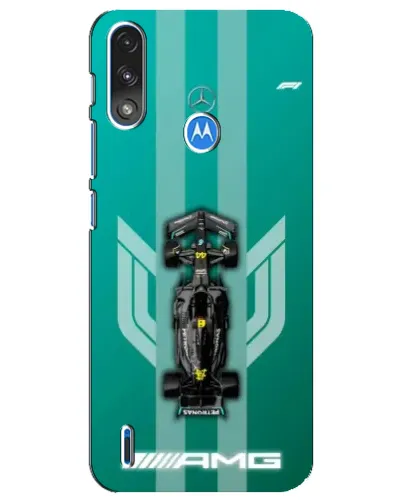 Чехол для Motorola E7 Power с картинкой «Mercedes AMG Petronas»