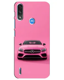 Чехол для Motorola E7 Power с картинкой «Розовый Mercedes AMG» Чехол для Motorola E7 Power с картинкой «Розовый Mercedes AMG»