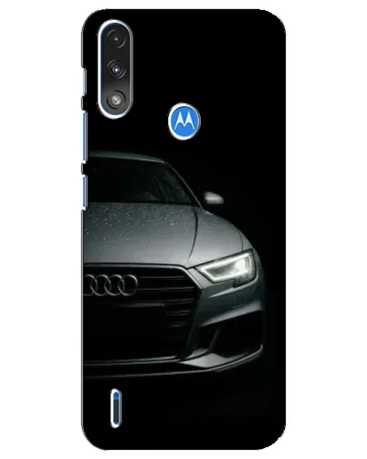 Чехол для Motorola E7 Power с картинкой «Audi — детализация кузова» Чехол для Motorola E7 Power с картинкой «Audi — детализация кузова»