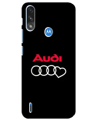 Чехол для Motorola E7 Power с картинкой «Логотип Audi Heart» Чехол для Motorola E7 Power с картинкой «Логотип Audi Heart»