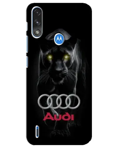 Чехол для Motorola E7 Power с картинкой «Пантера и Audi» Чехол для Motorola E7 Power с картинкой «Пантера и Audi»