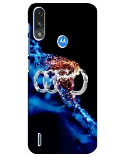Чехол для Motorola E7 Power с картинкой «Энергия лого Audi» Чехол для Motorola E7 Power с картинкой «Энергия лого Audi»