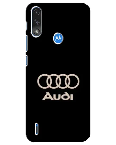 Чехол для Motorola E7 Power с картинкой «Audi — золотой логотип» Чехол для Motorola E7 Power с картинкой «Audi — золотой логотип»