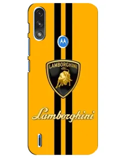 Чохол для Motorola E7 Power з картинкою «Lamborghini Stripe жовтий» Чохол для Motorola E7 Power з картинкою «Lamborghini Stripe жовтий»