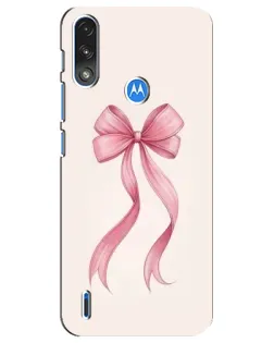 Чехол для Motorola E7 Power с картинкой «Розовый бант» Чехол для Motorola E7 Power с картинкой «Розовый бант»