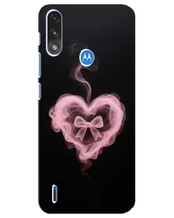 Чехол для Motorola E7 Power с картинкой «Дымчатое сердце» Чехол для Motorola E7 Power с картинкой «Дымчатое сердце»