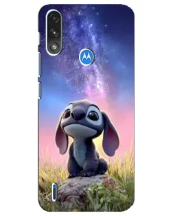 Чехол для Motorola E7 Power с картинкой «Стич на рассвете» Чехол для Motorola E7 Power с картинкой «Стич на рассвете»