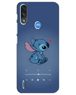 Чехол для Motorola E7 Power с картинкой «Музыкальный Stitch» Чехол для Motorola E7 Power с картинкой «Музыкальный Stitch»
