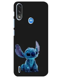 Чехол для Motorola E7 Power с картинкой «Стич на черном» Чехол для Motorola E7 Power с картинкой «Стич на черном»